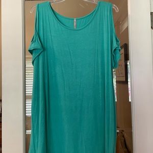 Teal tunic